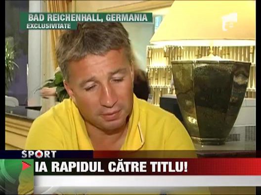 "Rapid va fi campioana"
