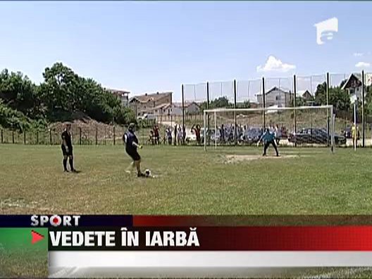Meci caritabil cu nationala artistilo