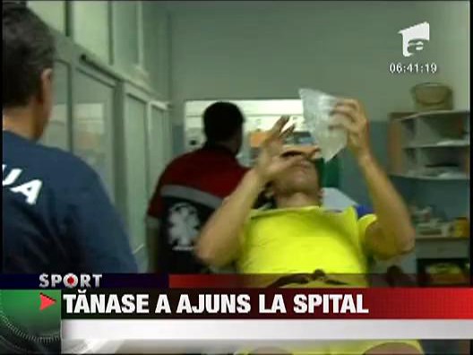 Cristi Tanase s-a accidentat