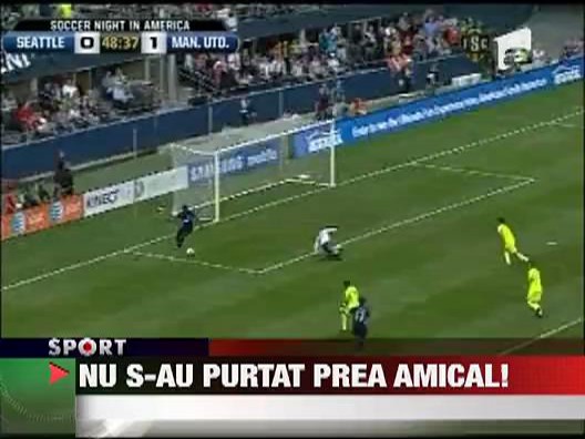 Manchester United face show in America