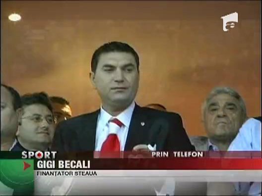 Becali isi lauda finul