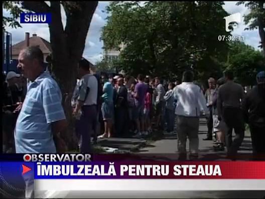 Imbulzeala la biletele pentru meciul Vointa si Steaua