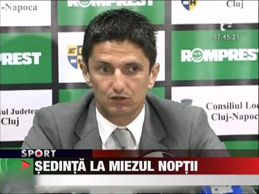 Antrenament la miezul noptii pentru rapidisti