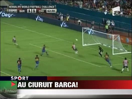 Barcelona a fost umilita de Chivas Guadalajara