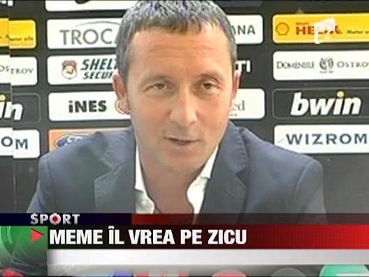 Meme il vrea pe Zicu la Steaua