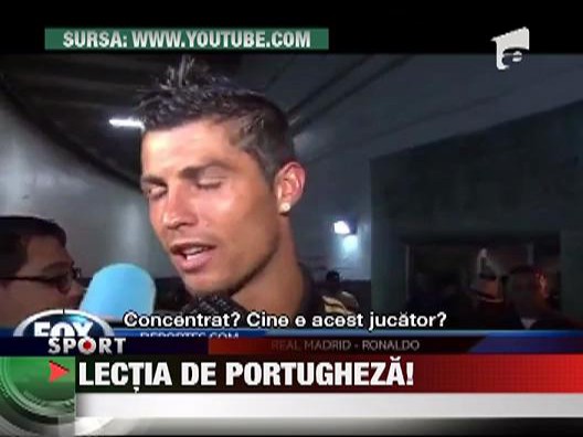 Cristiano Ronaldo a ras cu lacrimi de chinezi