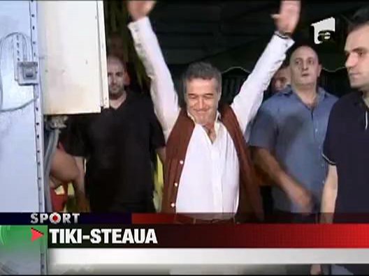 Gigi Becali e in culmea fericirii