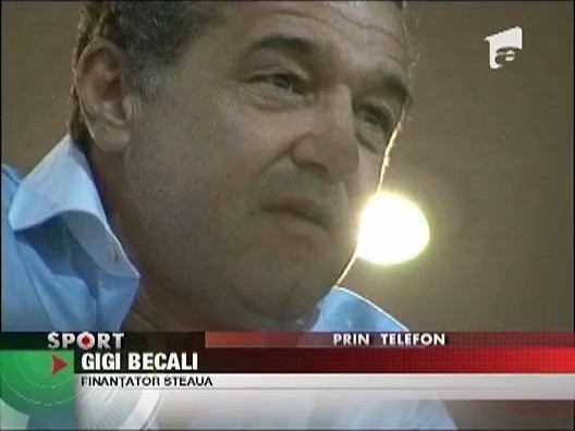 Gigi Becali nu e suparat dupa esecul de la Ploiesti