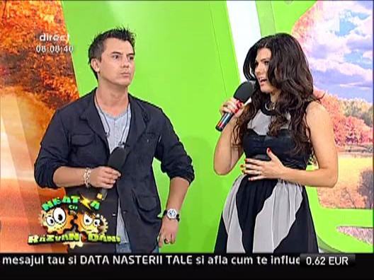 Paula Seling si Razvan Fodor la Neatza