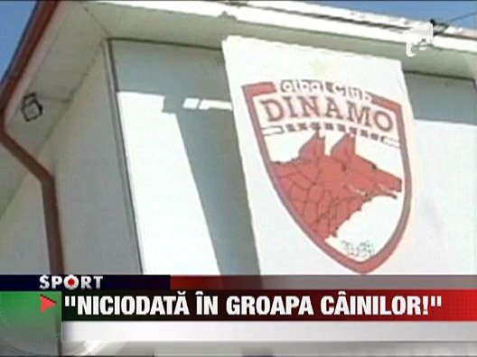 Bacali: "Niciodata in groapa cainilor!"