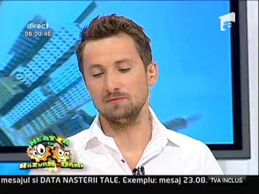 Razvan si Dani au dormit in platou