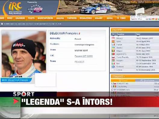 Francezul Delecour face imagine Romaniei la Intercontinental Rally Challange de la San Remo