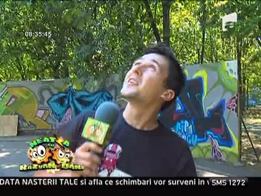 Roxana Vancea face bungee-jumping