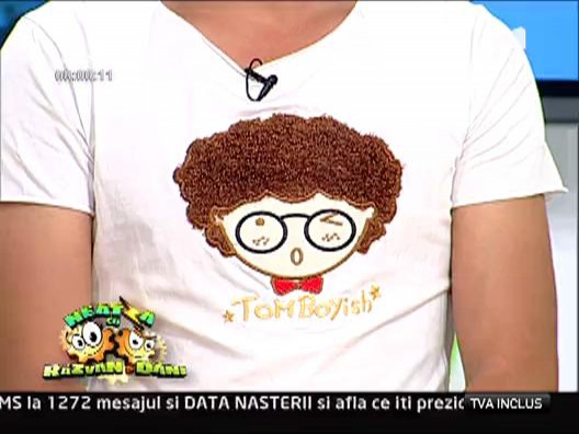 Razvan si Dani au facut schimb de tricouri