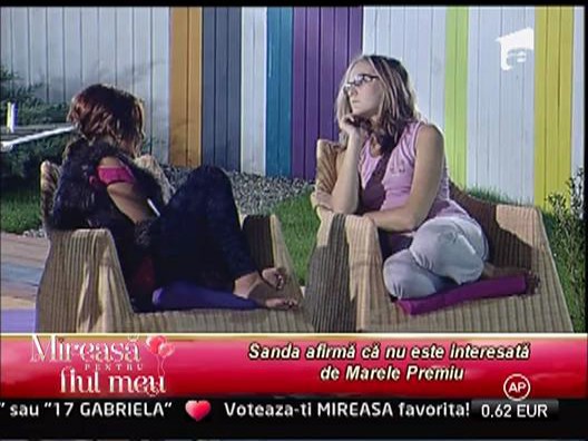 Sanda vrea sa faca un pact cu Irina