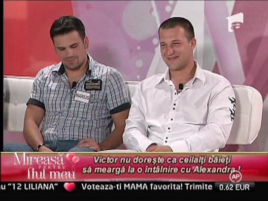 Victor si Alexandra formeaza primul cuplu din competitie!
