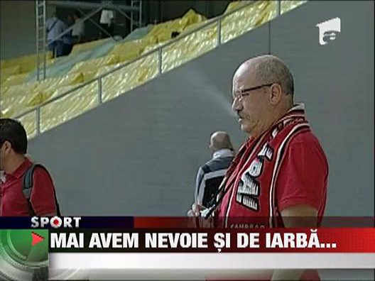 Otelul nu a avut voie sa se antreneze pe Arena Nationala cu crampoane