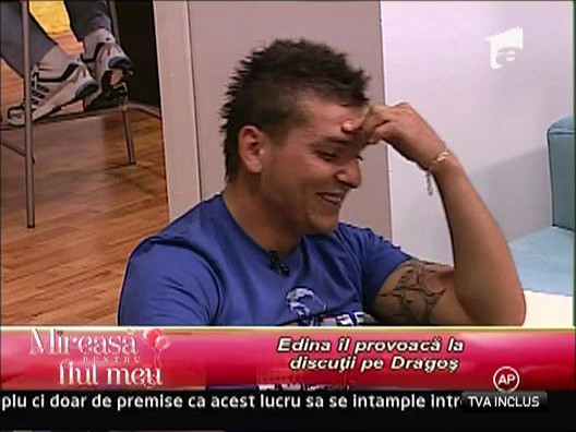Edina il provoaca la discutii pe Dragos