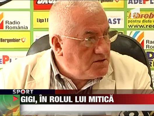 Gigi Becali il imita pe Dragomir