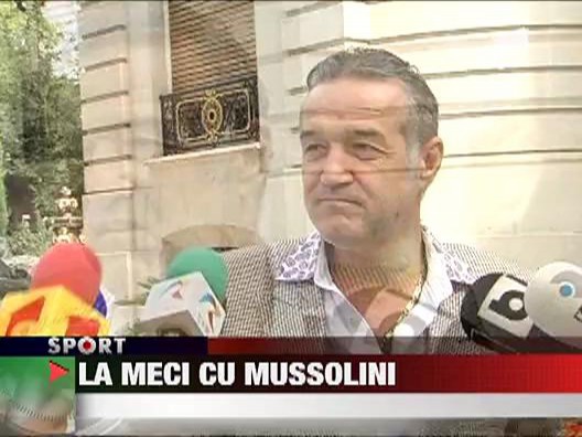 Copos il compara pe Becali cu Mussolini