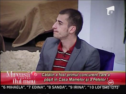 Primirea lui Catalin in Casa Mamelor si a Fetelor