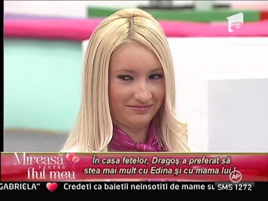 In casa fetelor, Dragos a preferat sa stea mai mult cu Edina si cu mama lui!