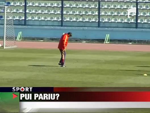 Piturca vrea sa califice Nationala pe pariuri