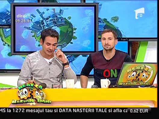 Razvan si Dani le "multumesc" tricolorilor