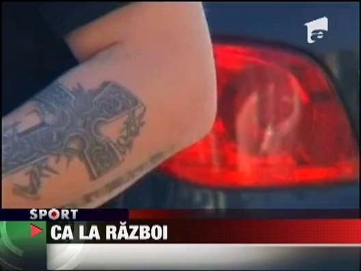 Fanii Legiei Varsovia au venit cu gand de razboi la National Arena