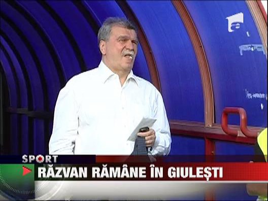 Razvan Lucescu il linisteste pe Copos