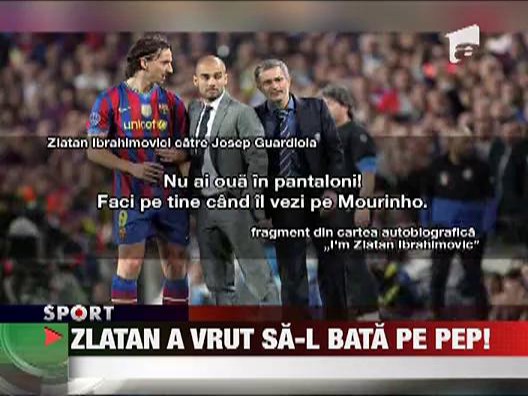 Zlatan a vrut sa-l bata pe Guardiola