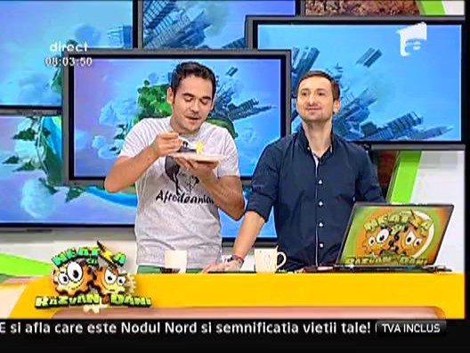 Razvan si Dani rad de silueta Roxanei Vancea