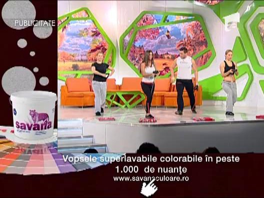 Roxana Vancea este antrenata in stil Functional Training