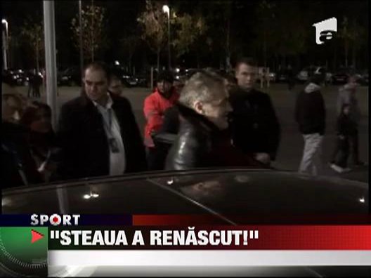 Becali: &ldquo;Steaua a renascut!&rdquo;