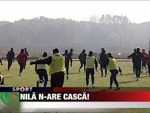 Stelistii au glumit pe seama lui Mihai Costea la antrenament