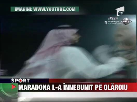 Olaroiu l-a innebunit pe Maradona