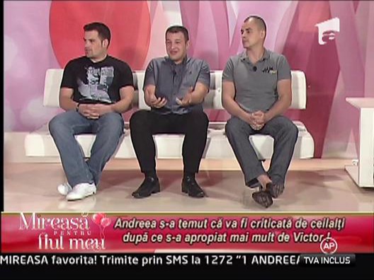 Andreea afirma ca formeaza un cuplu cu Victor!