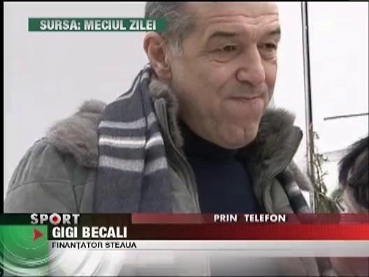 Doamna Becali e suporter Steaua