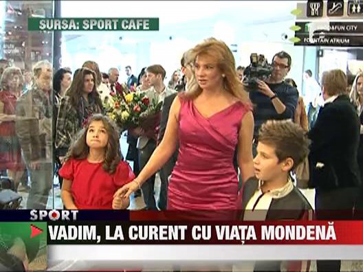 Vadim Tudor este la curent cu viata mondena