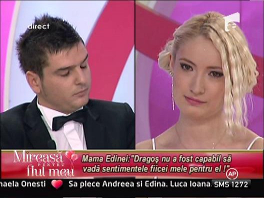 Discutie prin telefon cu Florina - mama Edinei