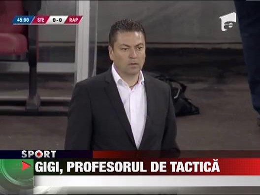 Gigi Becali isi ia la rost antrenorul