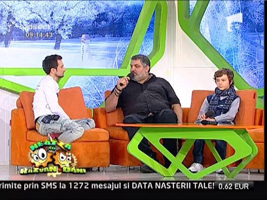Damian Draghici si Stefan Atirgovitoaie la Neatza