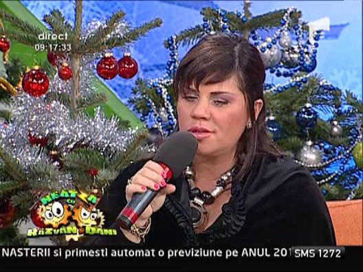 Luminita Anghel va concerta la doua saptamani de la nastere