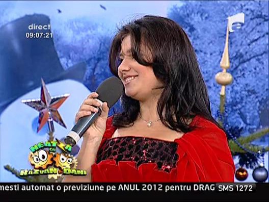 Maricica Andrei in studioul emisiunii Neatza