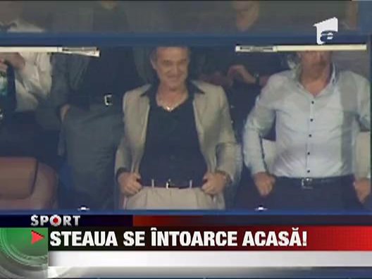 Steaua se intoarce in Ghencea!