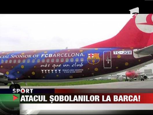 Barcelona atacata de sobolani!