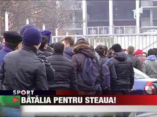 Coada la bilete la Steaua-Larnaca
