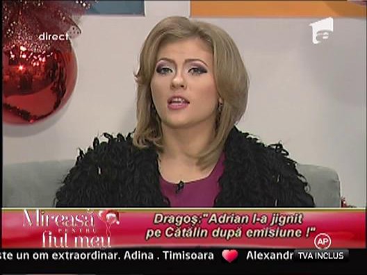 Adrian l-a injurat pe Catalin dupa emisiune