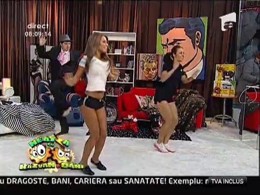 Roxana danseaza in AFI Palace Cotroceni