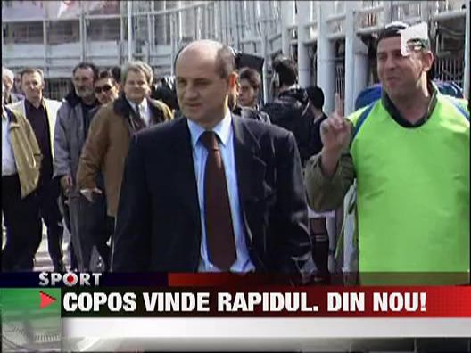 George Copos a anuntat iar ca vinde Rapidul